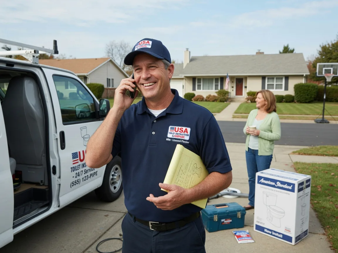 Toilet Installation Refton, PA FAQs